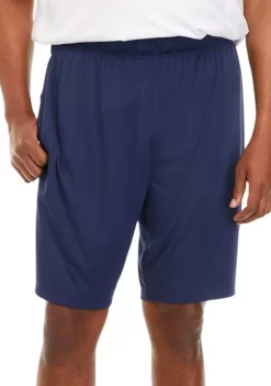Best Sale 😉 ZELOS Big & Tall Polyester Shorts 👏 -ZELOS store Belk 1014