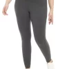 Cheapest 🥰 ZELOS Plus Size Cotton Heathered Leggings 🥰 -ZELOS store Belk 1033