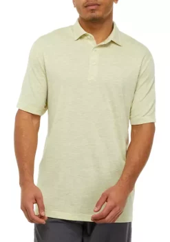 Wholesale 😍 ZELOS Short Sleeve Brushed Polo 👕 Shirt 🤩 -ZELOS store Belk 1050