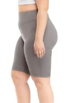 Outlet 🥰 ZELOS Plus Size High Impact Bike Shorts ⌛ -ZELOS store Belk 1056
