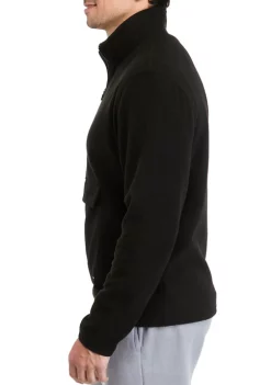 Deals 🎉 ZELOS Polar Fleece Quarter Zip Jacket 🔔 -ZELOS store Belk 1065