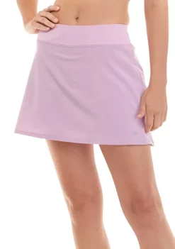 Flash Sale ⭐ ZELOS Woven Ruffle Back Skort ⌛ -ZELOS store Belk 1081