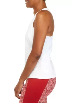 Deals 😀 ZELOS Sleeveless Ribbed Twist Back Tank Top 🎉 -ZELOS store Belk 1107