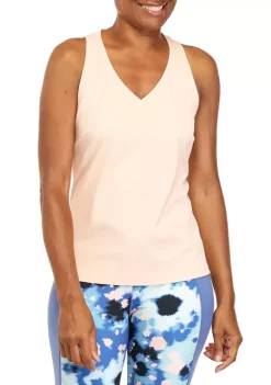 Deals 😀 ZELOS Sleeveless Ribbed Twist Back Tank Top 🎉 -ZELOS store Belk 1109