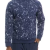 Top 10 🔥 ZELOS Paint Splatter Crew Fleece Pullover 🥰 -ZELOS store Belk 1119