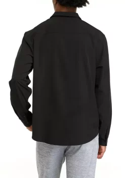 Top 10 🥰 ZELOS Long Sleeve Woven Hybrid 👕 Shirt 🥰 -ZELOS store Belk 1125