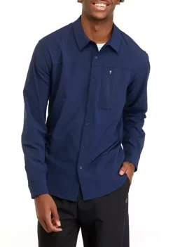 Top 10 🥰 ZELOS Long Sleeve Woven Hybrid 👕 Shirt 🥰 -ZELOS store Belk 1128