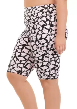 Best Sale 👏 ZELOS Plus Size High Impact Bike Shorts 😍 -ZELOS store Belk 1168