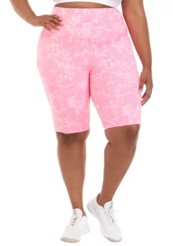 Best Sale 👏 ZELOS Plus Size High Impact Bike Shorts 😍 -ZELOS store Belk 1172