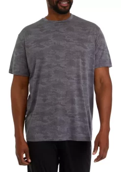 Best Pirce 🧨 ZELOS Big & Tall Camo Jacquard T-Shirt ✔️ -ZELOS store Belk 1179