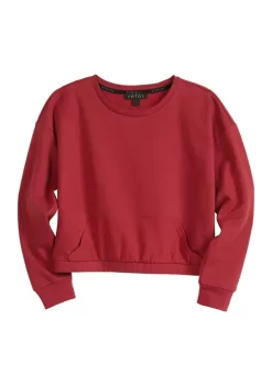 Cheapest ✔️ ZELOS 👧 Girls 7-16 Long Sleeve Pullover Sweatshirt 🌟 -ZELOS store Belk 1183