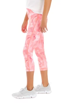 Best Sale ⌛ ZELOS 👧 Girls 7-16 Pocket Capri Leggings 🎁 -ZELOS store Belk 1211