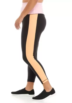 Discount 😀 ZELOS Plus Size Medium Impact High Waisted 7/8 Leggings 🥰 -ZELOS store Belk 1227