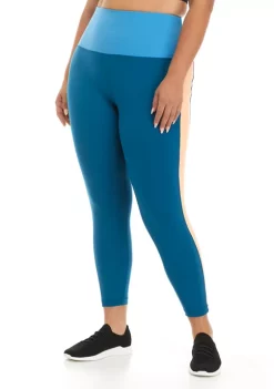 Discount 😀 ZELOS Plus Size Medium Impact High Waisted 7/8 Leggings 🥰 -ZELOS store Belk 1229
