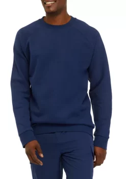 Promo ✨ ZELOS Fleece Crew Neck Pullover ❤️ -ZELOS store Belk 123