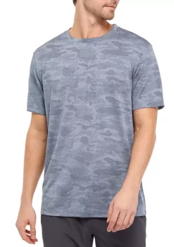 Best deal ⭐ ZELOS Camo Jacquard T-Shirt ✨ -ZELOS store Belk 1233