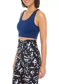 Outlet 😀 ZELOS Low Impact Seamless Sports Bra 🛒 -ZELOS store Belk 1243