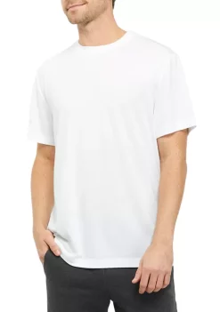 Deals ✔️ ZELOS Brushed Heather Crew Neck T-Shirt ⌛