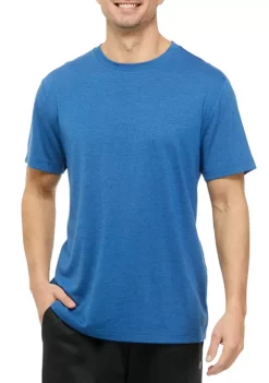 Deals ✔️ ZELOS Brushed Heather Crew Neck T-Shirt ⌛ -ZELOS store Belk 1270