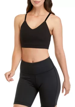 Cheap 😍 ZELOS Low Impact Twist Back Sports Bra ⭐