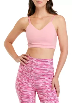 Cheap 😍 ZELOS Low Impact Twist Back Sports Bra ⭐ -ZELOS store Belk 1310