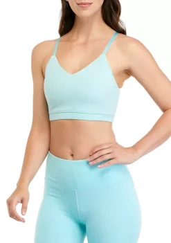 Cheap 😍 ZELOS Low Impact Twist Back Sports Bra ⭐ -ZELOS store Belk 1311