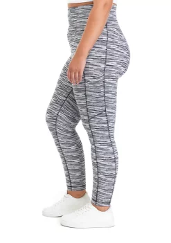 Wholesale 😀 ZELOS Plus Size Medium Impact High Waisted 7/8 Leggings 😀 -ZELOS store Belk 1321