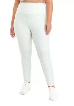 Wholesale 😀 ZELOS Plus Size Medium Impact High Waisted 7/8 Leggings 😀 -ZELOS store Belk 1322