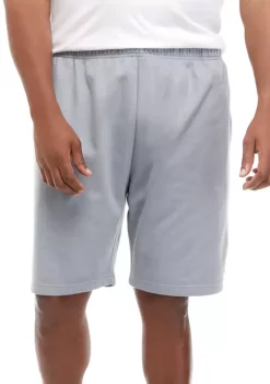 Coupon 👏 ZELOS Big & Tall Solid Fleece Shorts 😉 -ZELOS store Belk 1393
