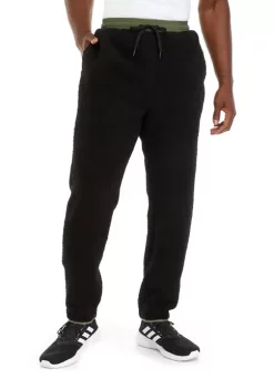 Promo π ZELOS Sherpa Jogger Pants π