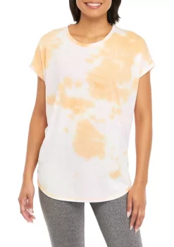 Outlet 🎉 ZELOS Dolman Sleeve Tie Dye T-Shirt 👍 -ZELOS store Belk 1447