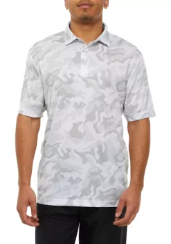 Cheapest 😉 ZELOS Brushed Printed Polo 👕 Shirt 🥰 -ZELOS store Belk 1450