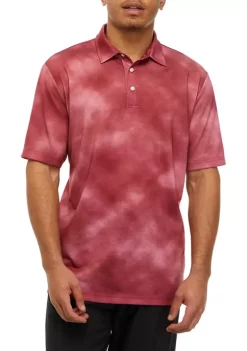 Cheapest 😉 ZELOS Brushed Printed Polo 👕 Shirt 🥰 -ZELOS store Belk 1452