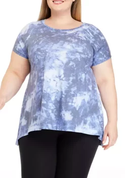 Best reviews of β ZELOS Plus Size Short Sleeve High Low Tunic π₯°