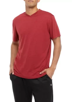 Hot Sale ✔️ ZELOS Brushed V-Neck T-Shirt 🔥 -ZELOS store Belk 1486