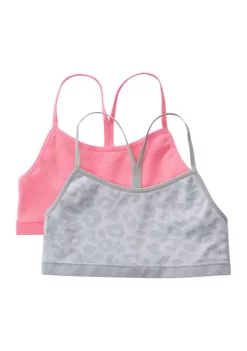Cheapest 👍 ZELOS 👧 Girls 7-16 2-Pack Seamless Bras 🔔 -ZELOS store Belk 1508