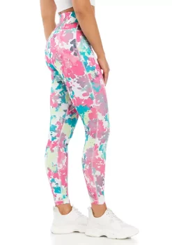 Brand new 😀 ZELOS 👩 Women's Floral Printed Leggings 🧨 -ZELOS store Belk 1525