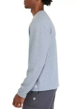 Hot Sale ✨ ZELOS Textured Crew Neck 👚 Shirt 👏 -ZELOS store Belk 1594