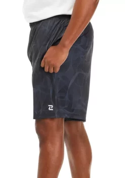 Top 10 👏 ZELOS Big & Tall Print Polyester Shorts 💯 -ZELOS store Belk 1642