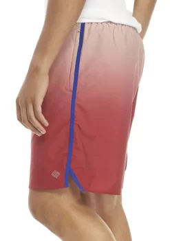 Cheap 🌟 ZELOS Dip Dye Woven Shorts 👍 -ZELOS store Belk 1773