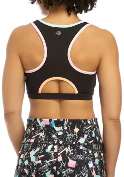 Cheap 🌟 ZELOS Medium Impact Racerback Bra 😉 -ZELOS store Belk 1785