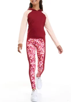 Cheapest 👏 ZELOS 👧 Girls 7-16 Hoodie and Printed Leggings Set 👍 -ZELOS store Belk 1843