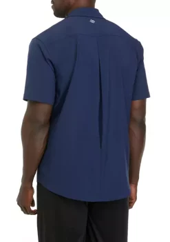 Best Sale 🎉 ZELOS Big & Tall Hybrid 👕 Shirt 😀 -ZELOS store Belk 1849