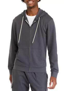 Outlet ❤️ ZELOS Fleece Zip-Front Hoodie 👏 -ZELOS store Belk 236