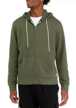 Outlet ❤️ ZELOS Fleece Zip-Front Hoodie 👏 -ZELOS store Belk 241