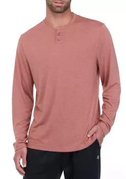 Best Pirce ✨ ZELOS Long Sleeve Brushed Henley 👚 Shirt 🎁 -ZELOS store Belk 335
