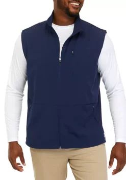 Discount 💯 ZELOS Big & Tall Zippered Vest 👍 -ZELOS store Belk 339