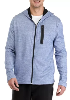 Brand new 👏 ZELOS Tech Fleece Zip Hoodie ❤️ -ZELOS store Belk 386