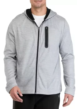 Brand new 👏 ZELOS Tech Fleece Zip Hoodie ❤️ -ZELOS store Belk 389