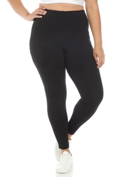 Buy 🌟 ZELOS Plus Size Cotton Leggings 🔥